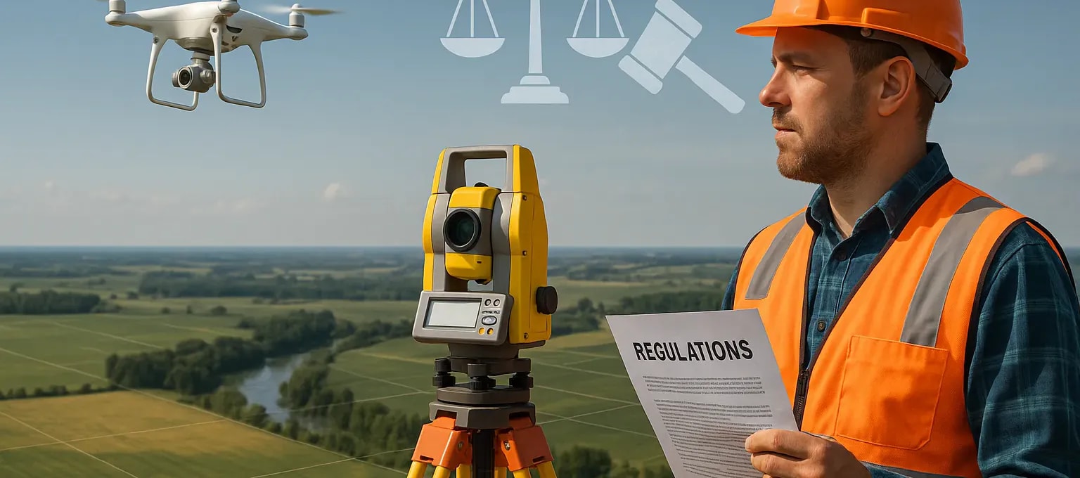 Florida drone regulations and FAA compliance professional reviewing aerial survey legal requirements and industry standards
