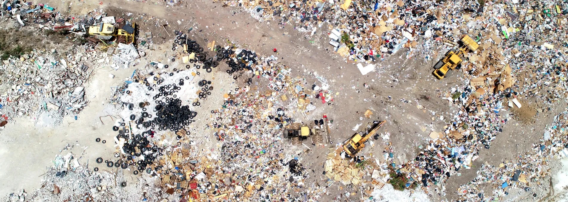 Aerial survey for landfill and recycling site monitoring