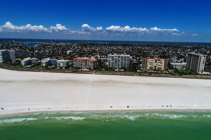 Aerial Beach Survey Photo