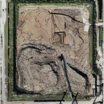 Volume Calculations using drone based surveying and mapping