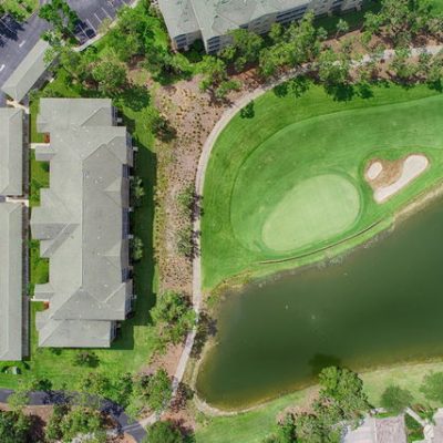 Aerial Survey of a golf course for design